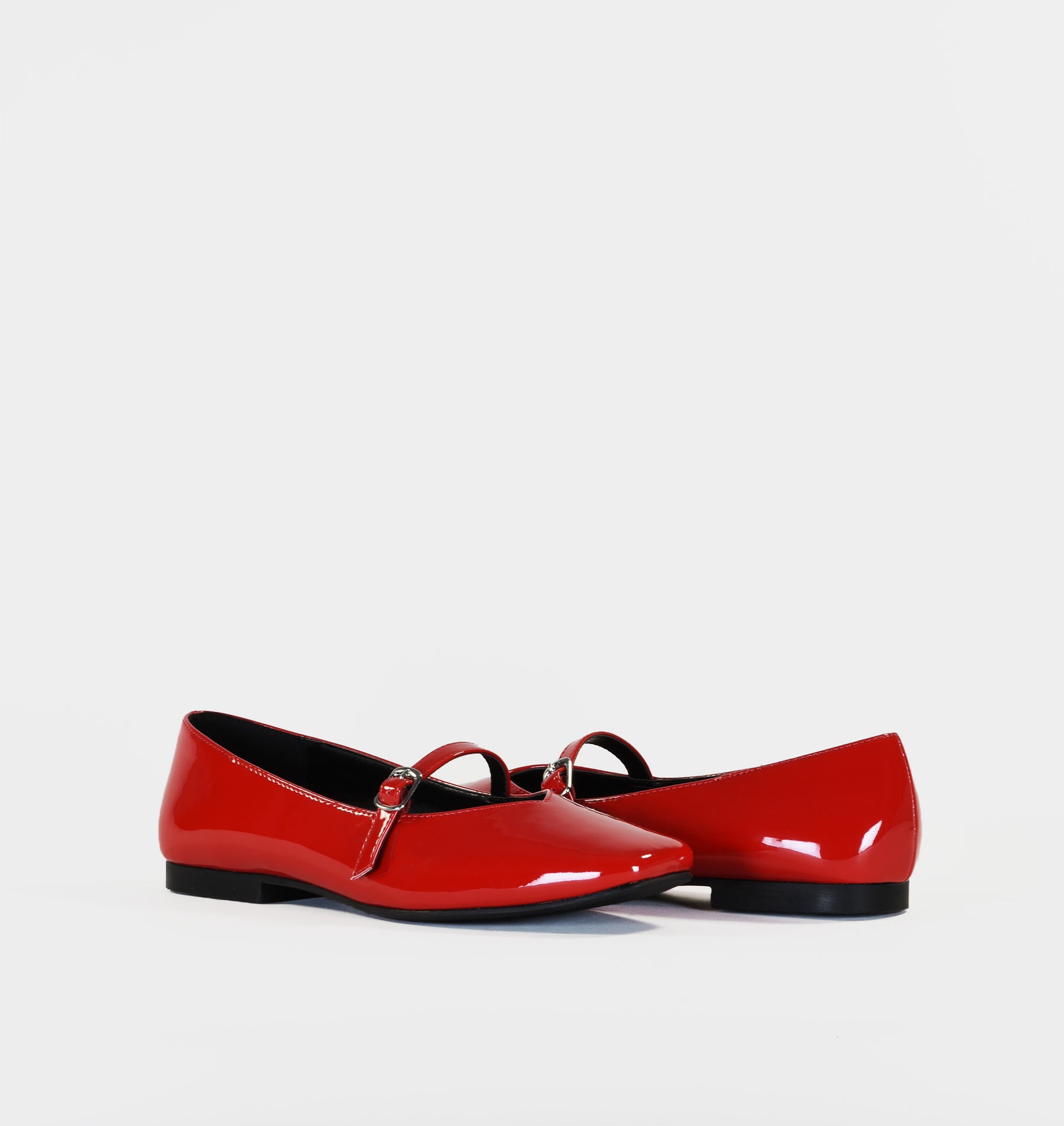 Ballerines Johane rouge