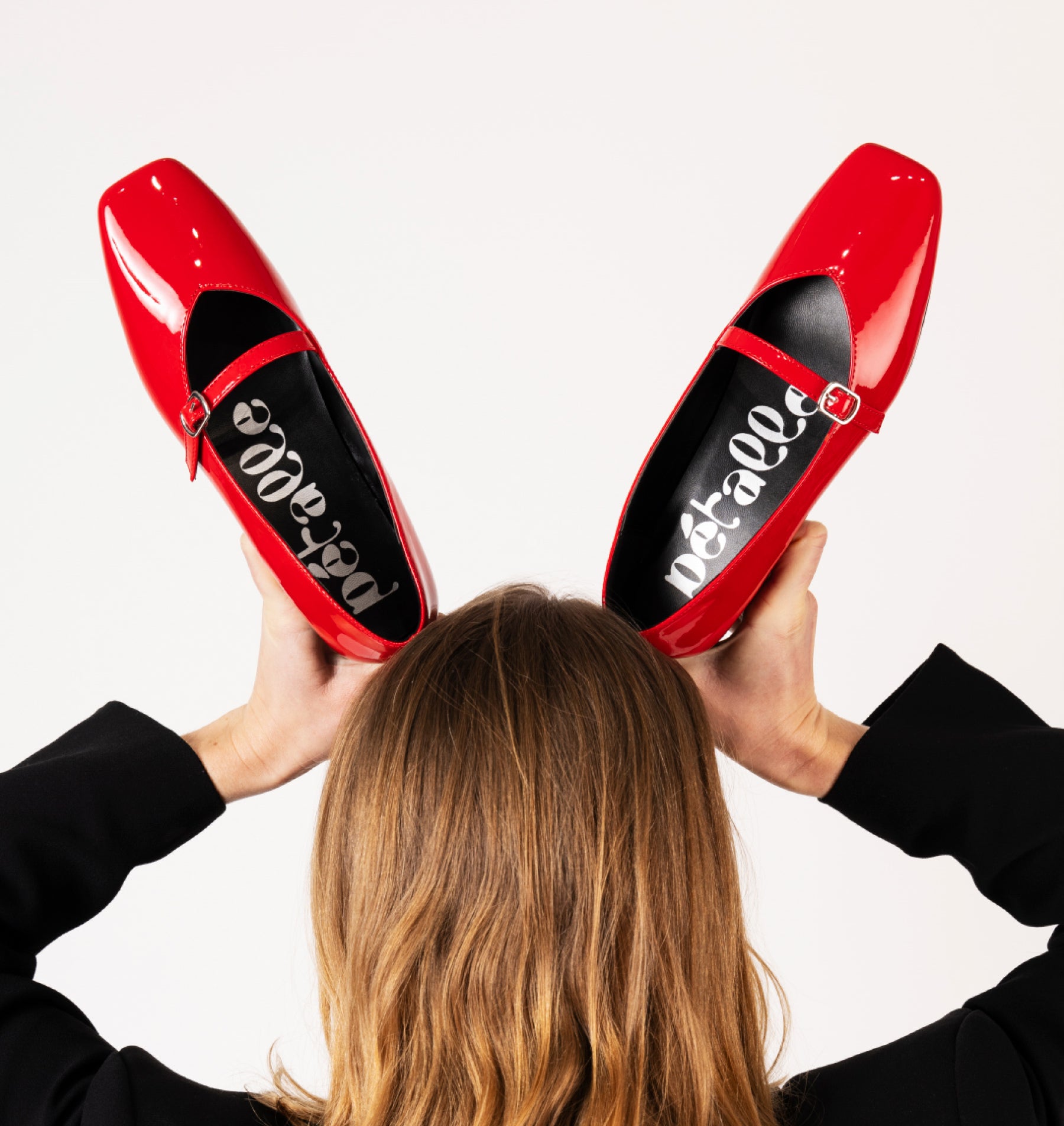 Ballerines Johane rouge